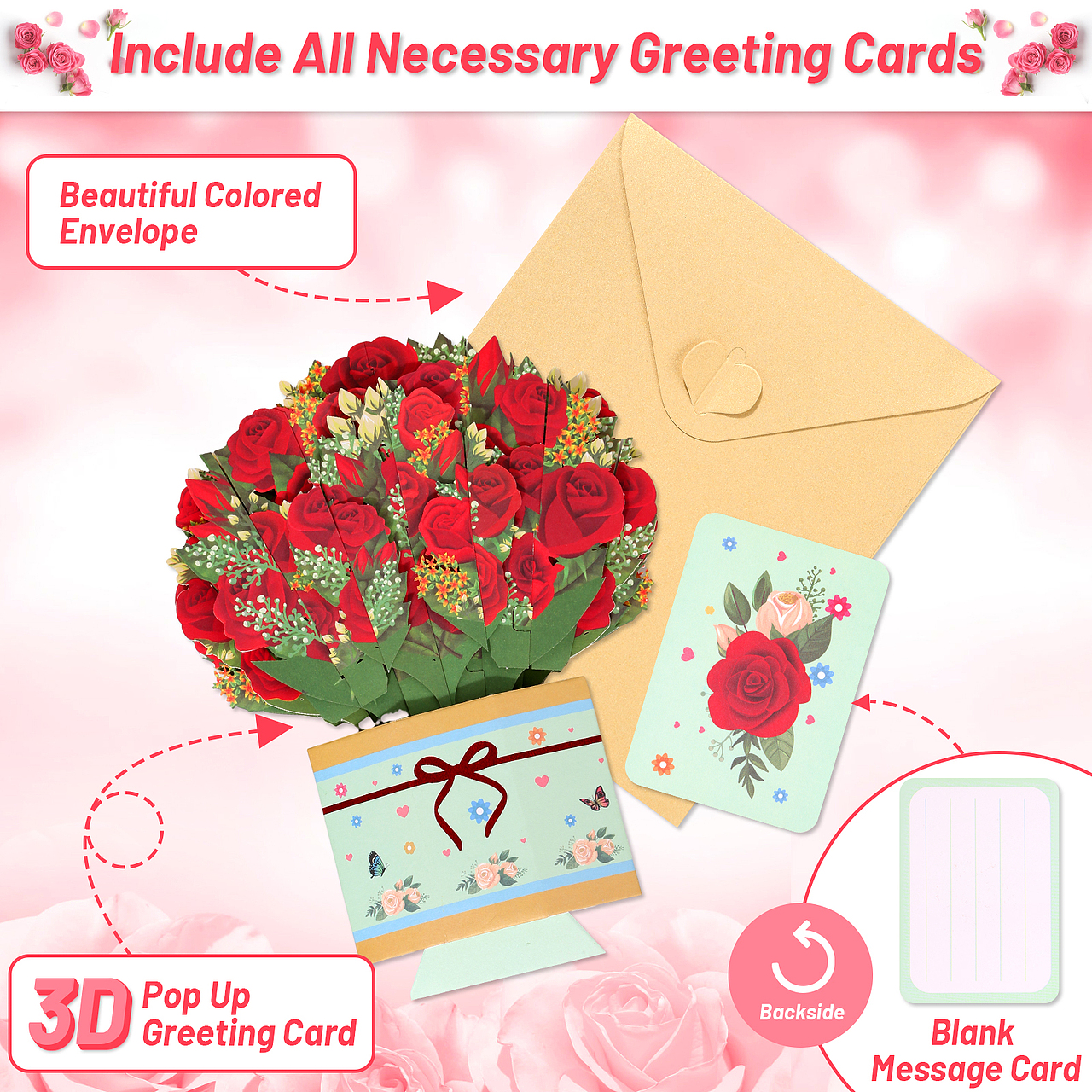 亚马逊主图设计-贺卡合集-情人节-感恩节-母亲节产品