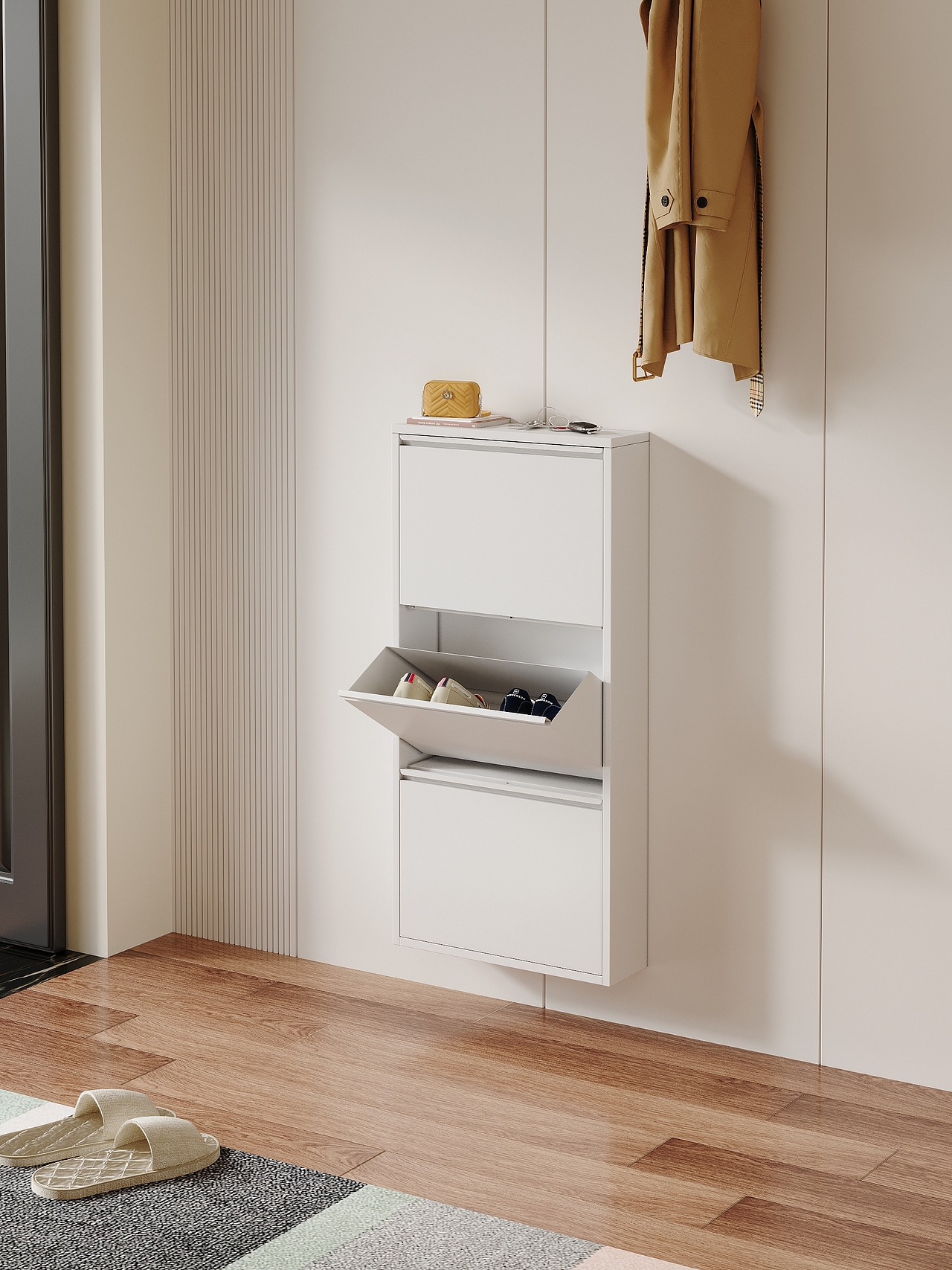 新品钢制鞋柜图