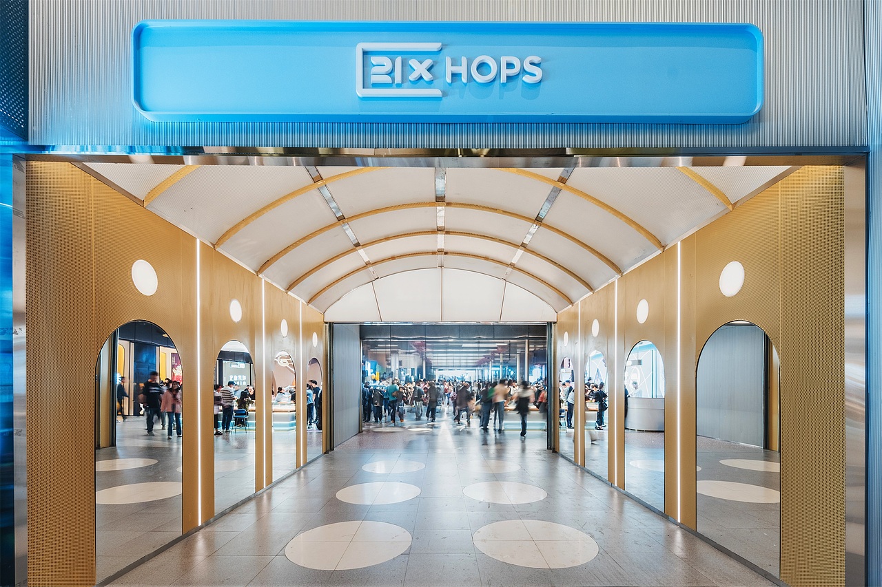 超极合生汇-21区HOPS*21BLOCK街区的“超极进化”（图ZMzY3NjY2NzQ4） - 商业空间设计 - 站酷设计师夏谷暑雨CHINA原创素材 - 站酷ZCOOL