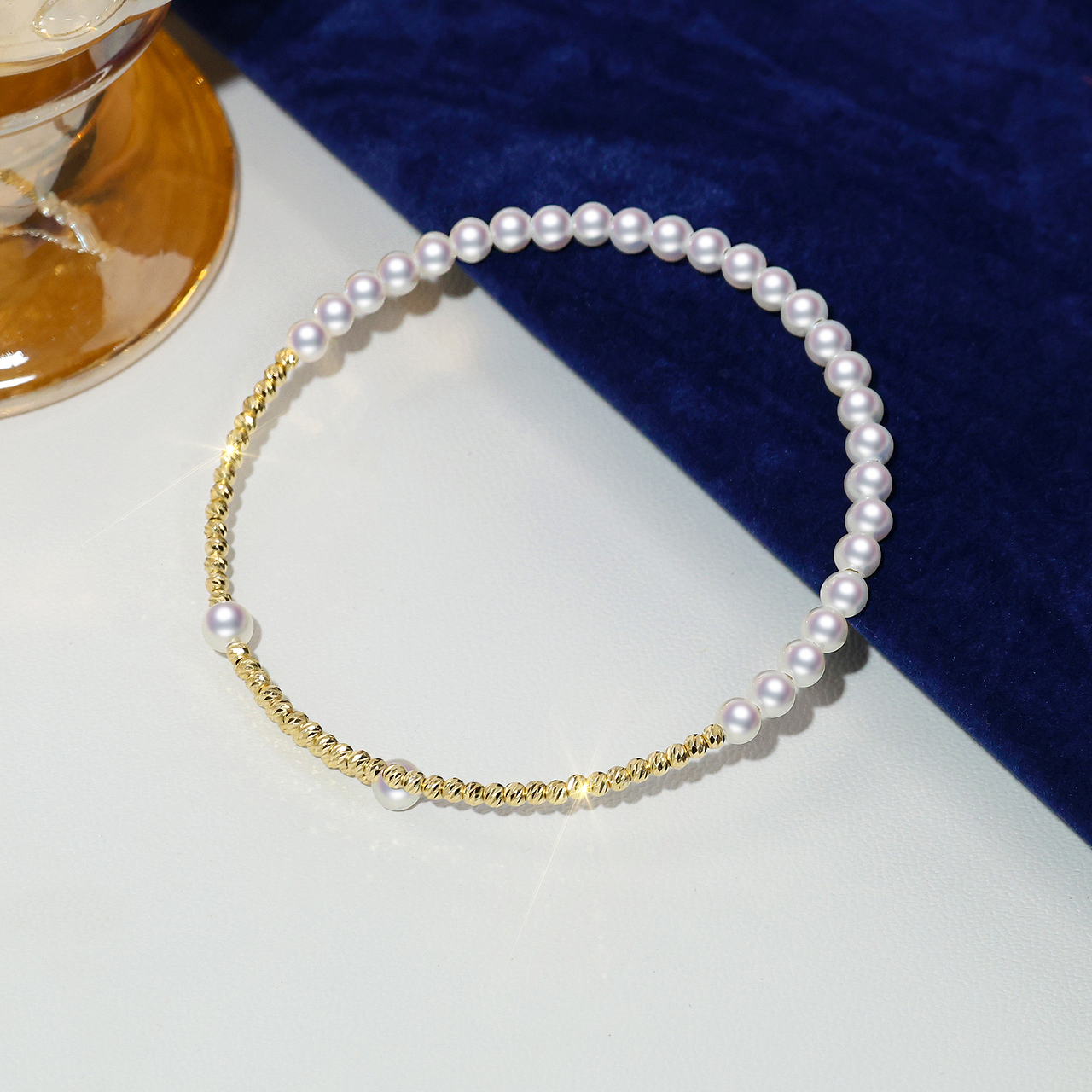 珠宝产品摄影 - 珍珠项链系列