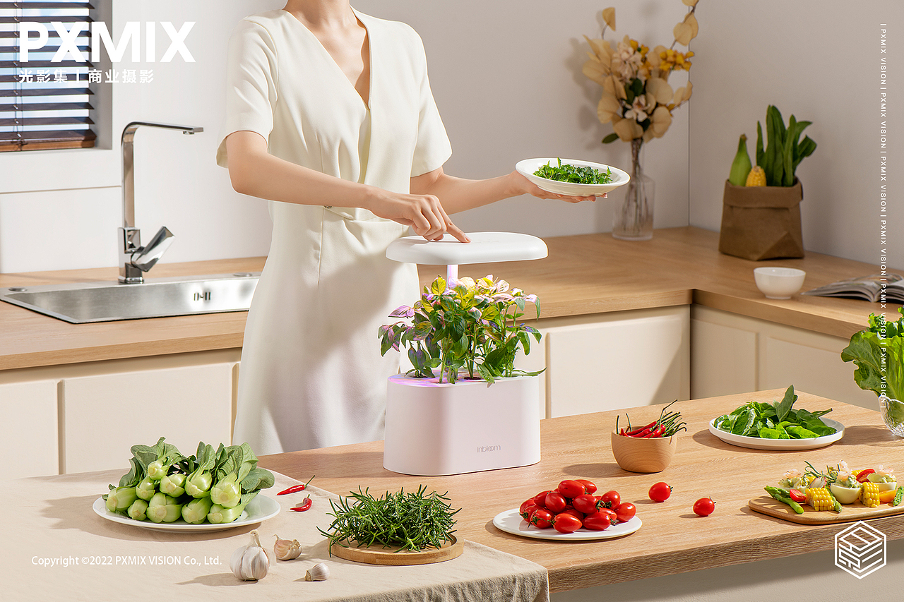 小家电摄影丨水培机 x 光影集 PXMIX（图ZMzI1MzExNjQ4） - 产品摄影 - 站酷设计师光影集原创素材 - 站酷ZCOOL
