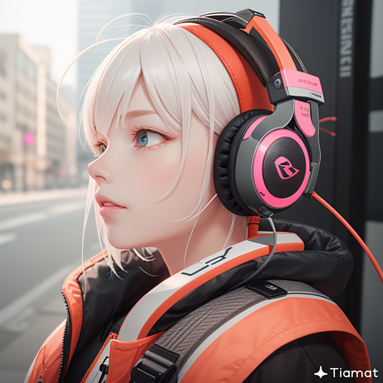 Tiamat——未来感头戴式耳机