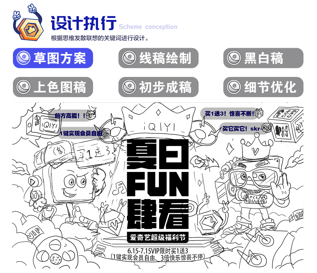 快来薅羊毛！夏日FUN肆看福利多多~（图ZMzA0NzQyMzYw） - 主题/皮肤 - 站酷设计师Yui小唯原创素材 - 站酷ZCOOL