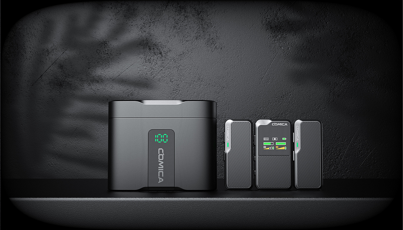 无线领夹麦克风带充电盒设计（图ZMzI1MTYwMjY4） - 电子产品 - 站酷设计师DSone原创素材 - 站酷ZCOOL