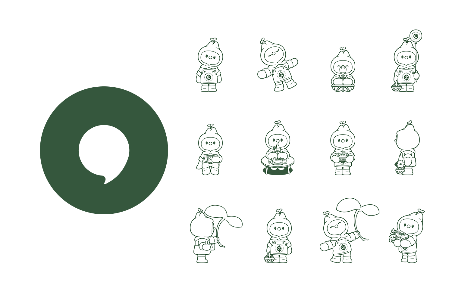 悦咔新餐-植物肉IP形象全案孵化