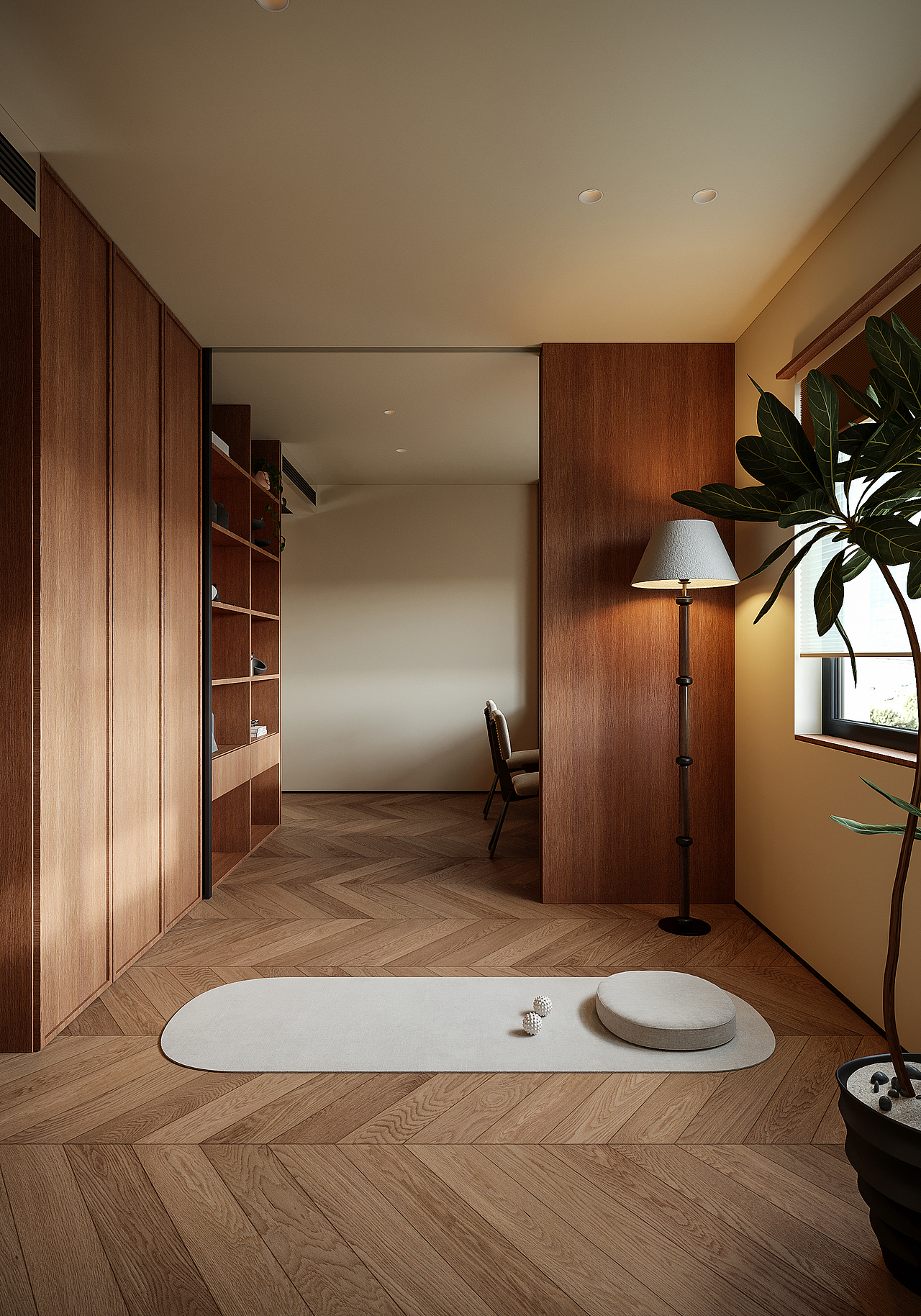 现代复古风格效果图表现