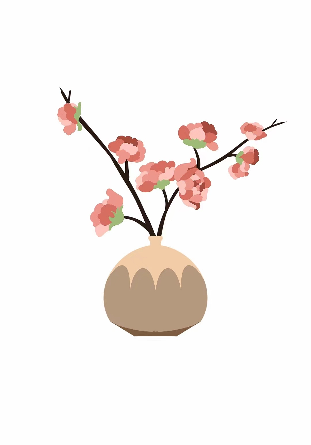 扁平风格插画