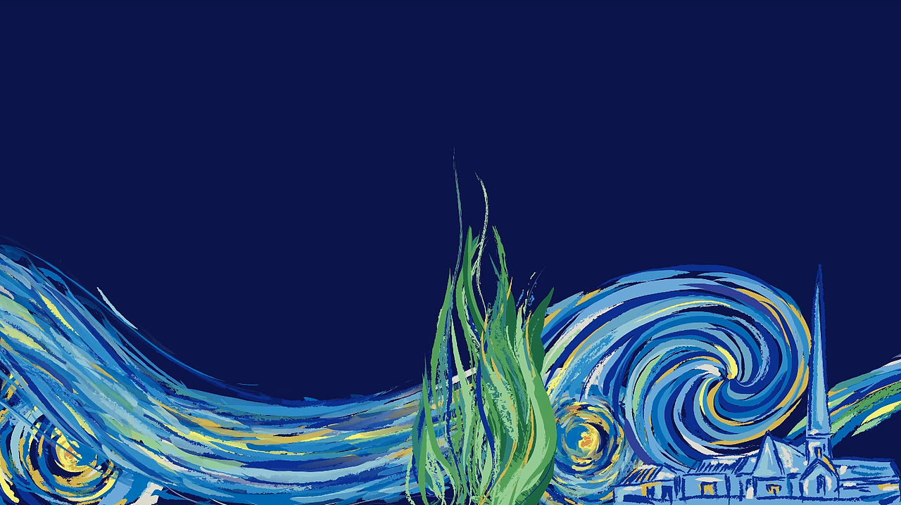 梵高·星空-图案动画（图ZMzQ2OTEyMDQw） - 图案 - 站酷设计师我不希望你是雨原创素材 - 站酷ZCOOL