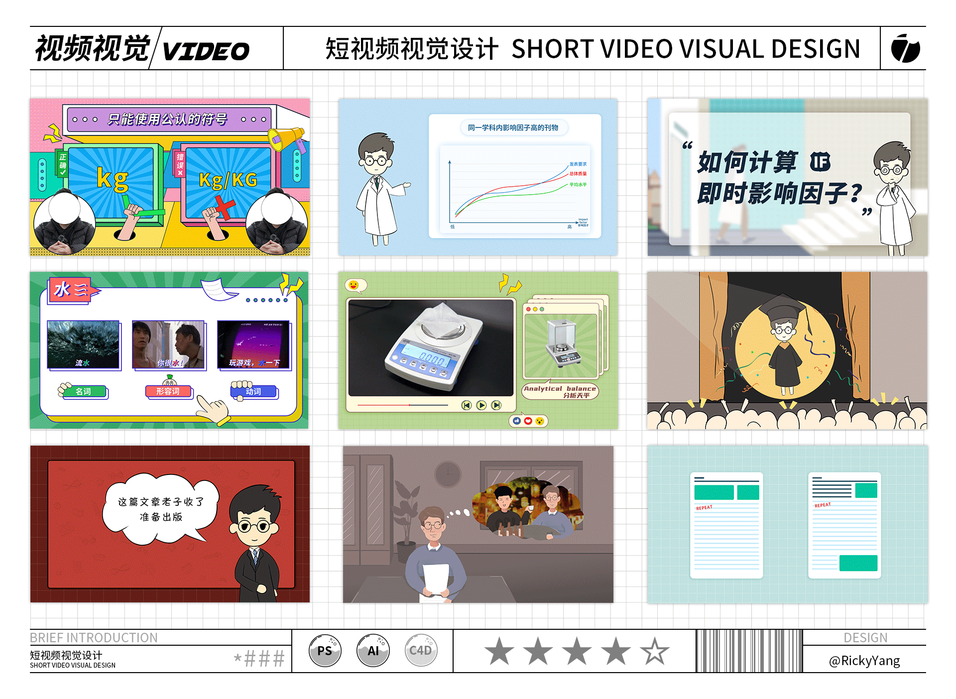 2022年度实习工作作品集（图ZMzMxMTY2ODcy） - 其他平面 - 站酷设计师瑞奇视觉原创素材 - 站酷ZCOOL