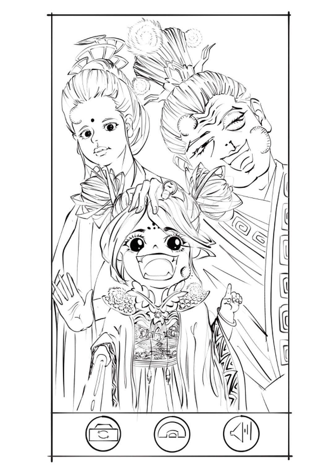 画师繁星2.0第三期第三周 线稿头像（图ZMzQ2NjE3OTUy） - 创作习作 - 站酷设计师一尾群青原创素材 - 站酷ZCOOL