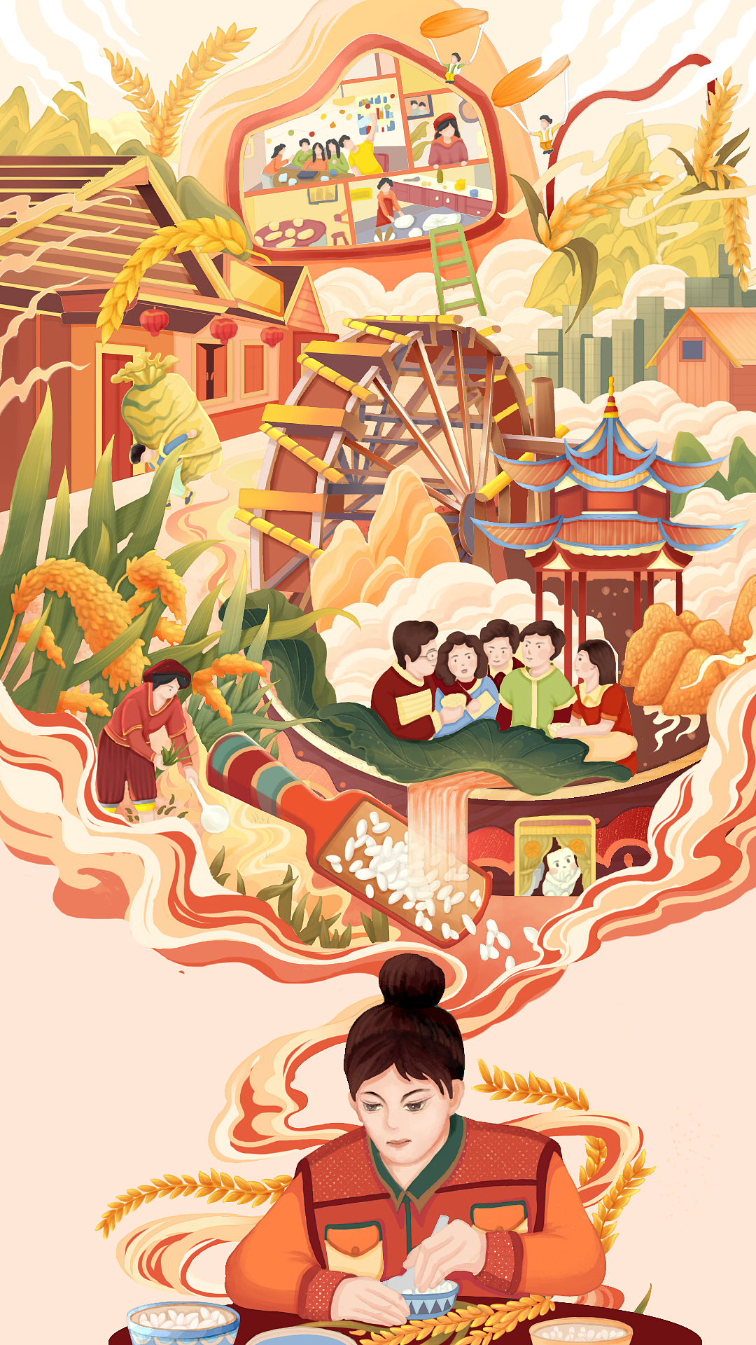 一粟米的想象|大米包装|农副产品