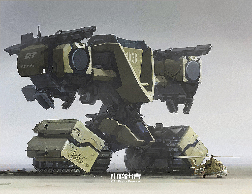 最近的一些机甲和飞行器（图ZMzEyMzQ1Njcy） - 概念设定 - 站酷设计师小鸡出殻原创素材 - 站酷ZCOOL