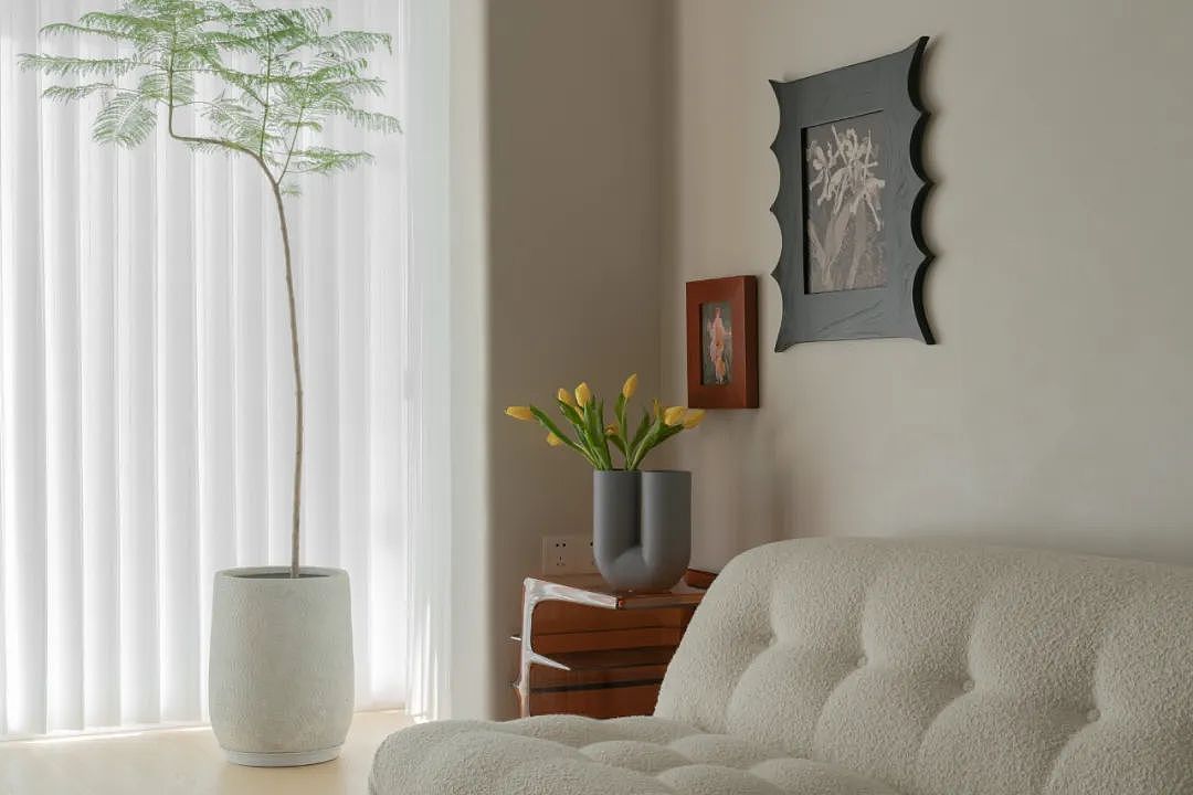 奶油味的家，开放式厨房、无主灯设计...自带滤镜感！（图ZMzM1ODQ0MDY0） - 家装设计 - 站酷设计师峰光无限装饰原创素材 - 站酷ZCOOL