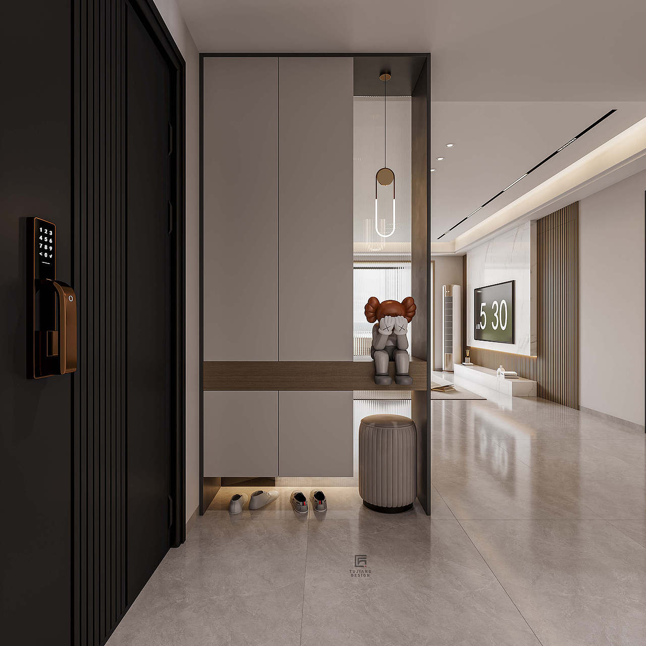 现代风格,用简洁线条打造安静的生活空间