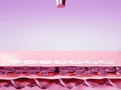 美妆皮肤层科技动图GIF两张