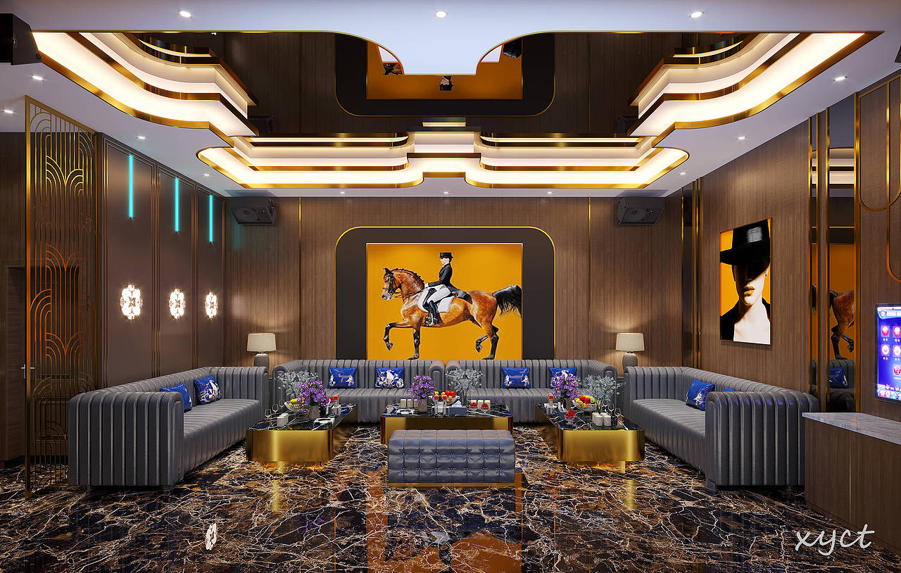 工装//KTV效果图（图ZMzMxNDQ3MzEy） - 商业空间设计 - 站酷设计师玥玥18119679776原创素材 - 站酷ZCOOL