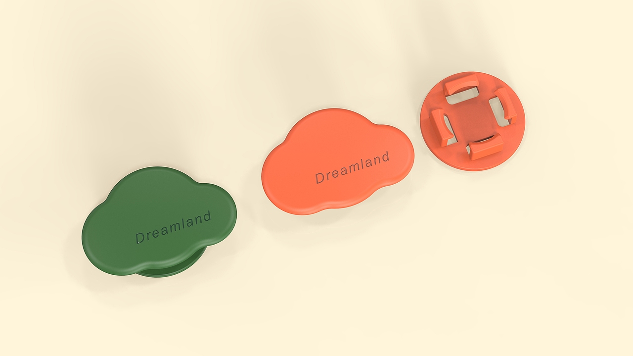 甜甜圈/云朵床单固定扣设计