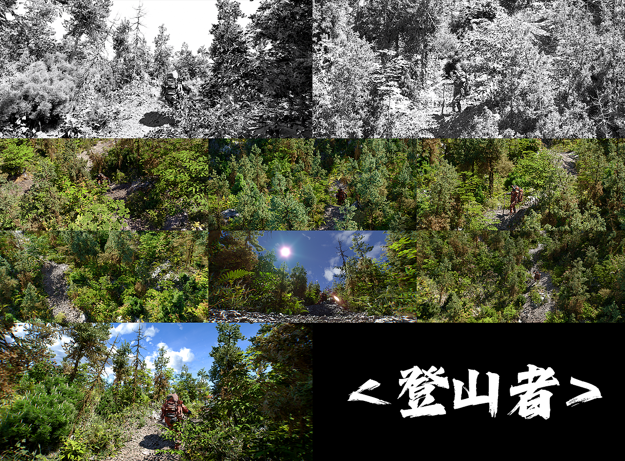 C4D-《登山者风景图》（图ZMzYwMTQ4MTky） - 场景 - 站酷设计师小周童鞋丶原创素材 - 站酷ZCOOL