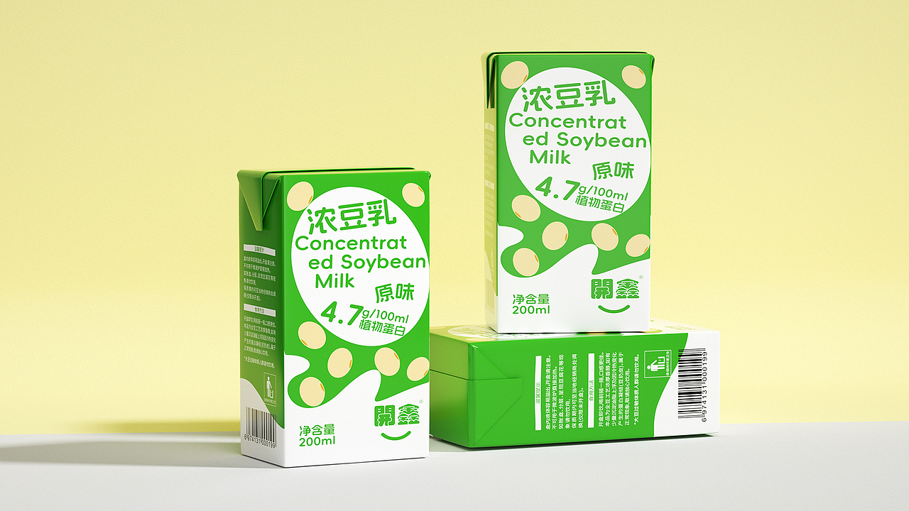 浓豆乳/包装设计（图ZMzUxMDE5MjQ4） - 包装 - 站酷设计师再吃一个苹果原创素材 - 站酷ZCOOL