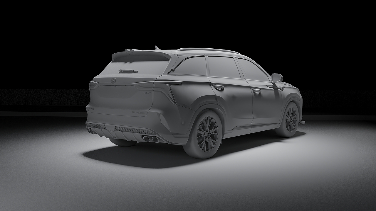 长安CS75PLUS-3D模型