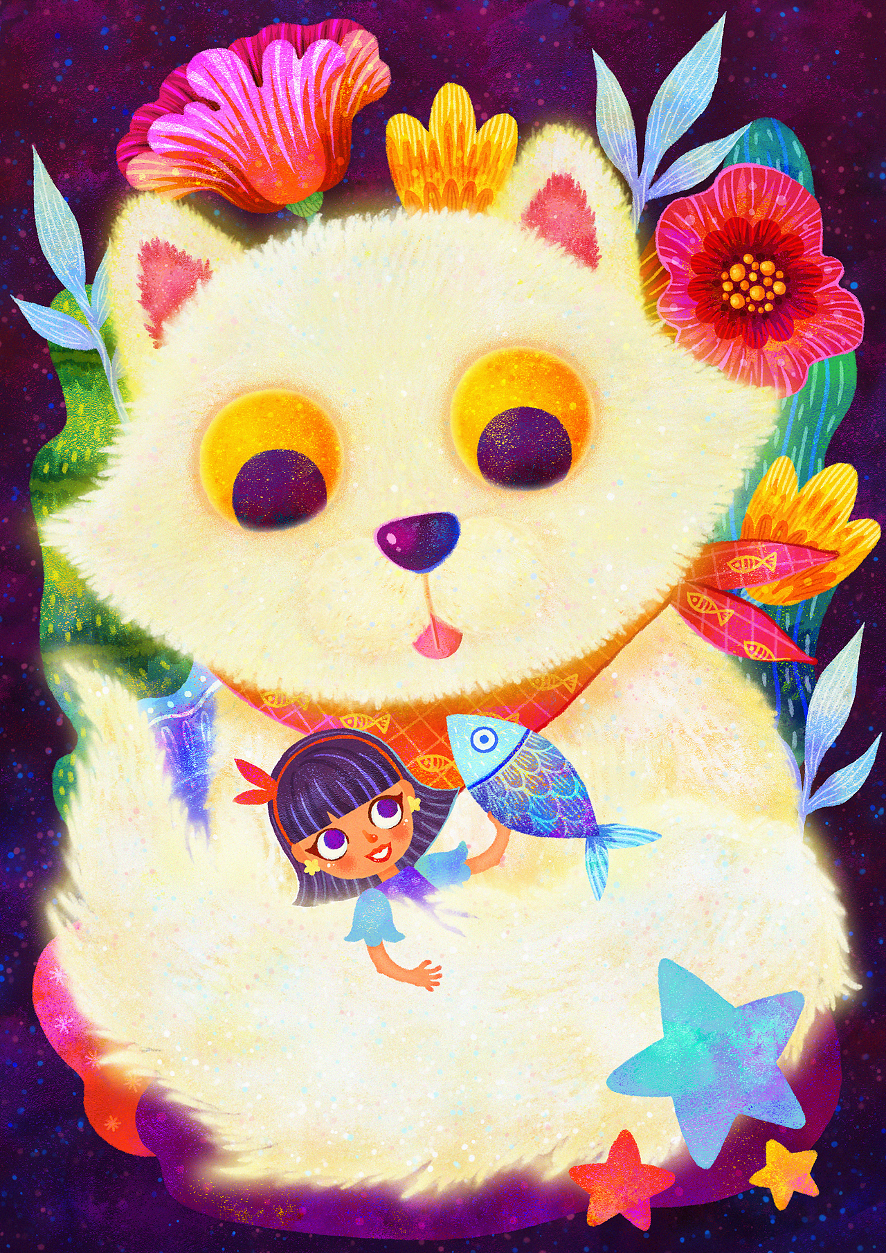 ~秘密花园系列插画——成长快乐~