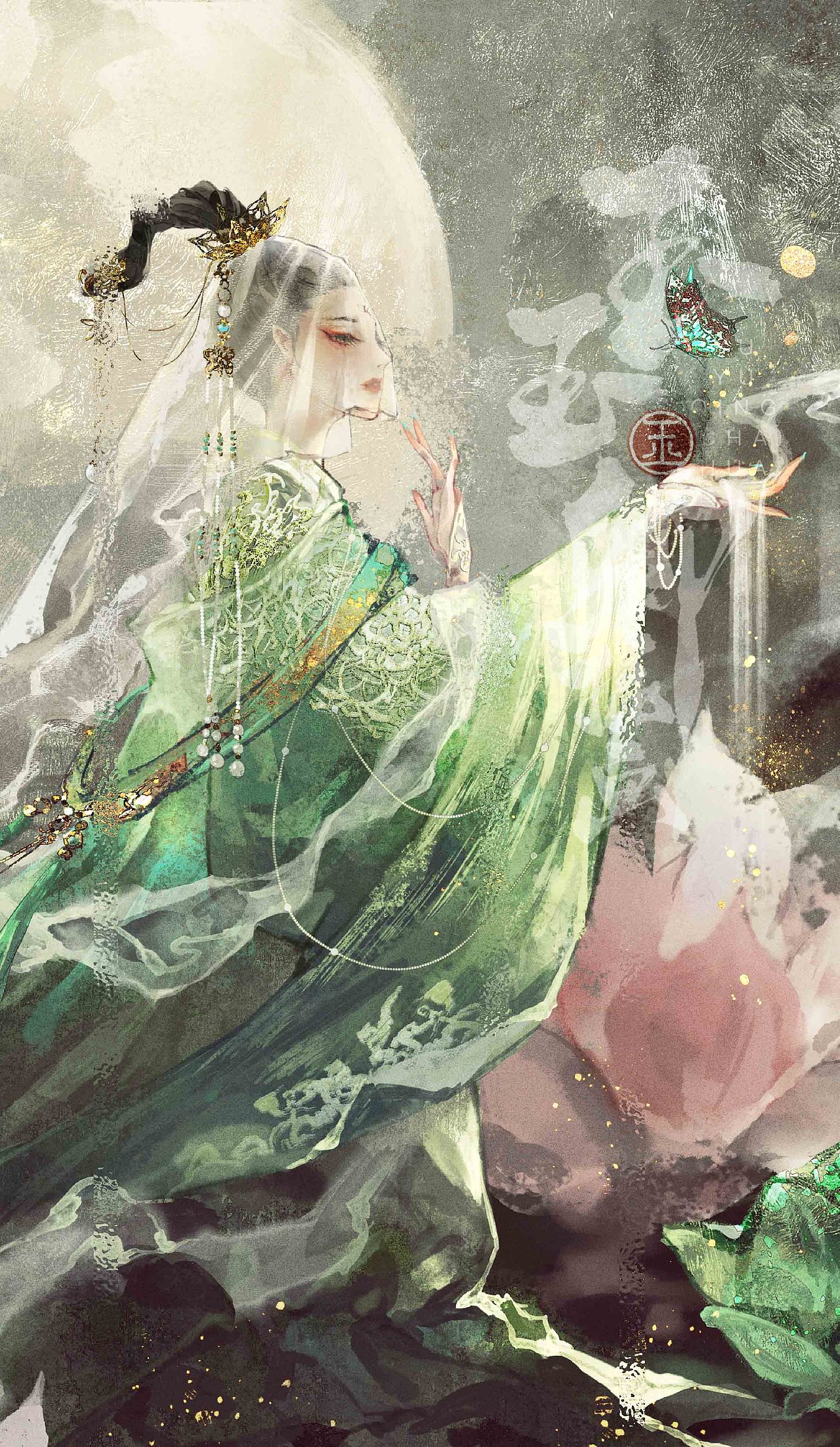 中国瓷器拟人系列（图ZMzQ0MTIxNDg0） - 艺术插画 - 站酷设计师画画的玉玉卿原创素材 - 站酷ZCOOL