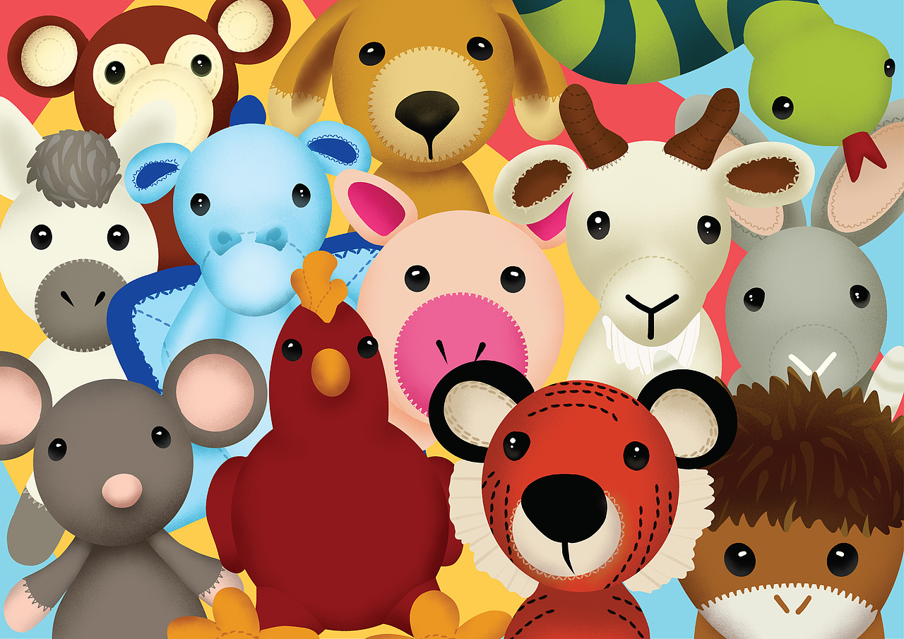 织针造物 OFildeLau 礼盒设计与手绘儿童插画