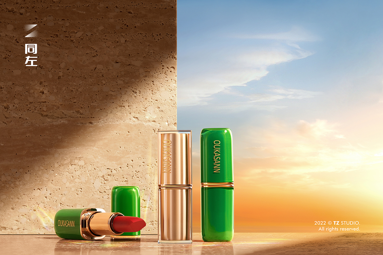 OUKASANN口红✖同左 | 平面拍摄（图ZMzEwNzI4NzA0） - 产品摄影 - 站酷设计师同左摄影原创素材 - 站酷ZCOOL