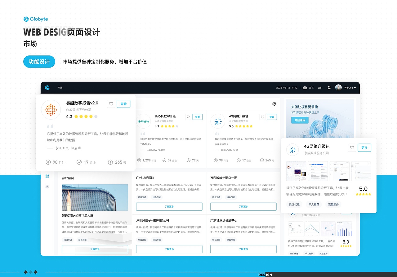GIO能源管理系统（图ZMzU0MjUyNjIw） - 软件界面 - 站酷设计师JoyTaung见唐原创素材 - 站酷ZCOOL