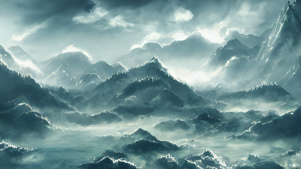 #AI创作实验室#鱼在云中游，鸟在水中飞（图ZMzIwOTMyMDQ4） - AI作品 - 站酷设计师TiAmo_zhao原创素材 - 站酷ZCOOL