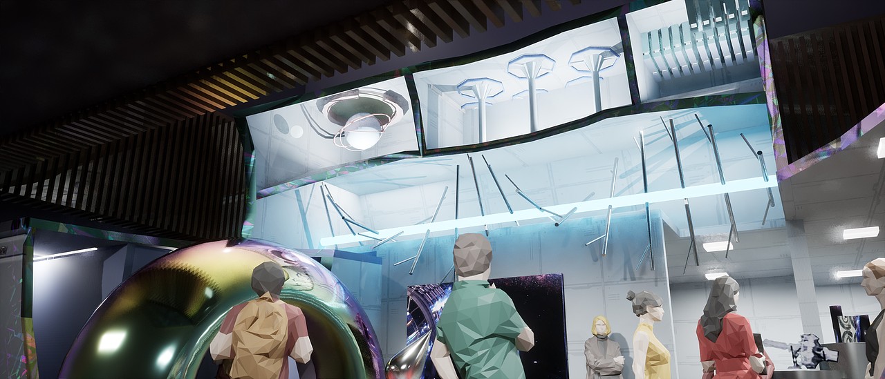 引力之外 遺落的四維碎片（圖ZMzY4ODc5NzY0） - 展陳設(shè)計(jì) - 站酷設(shè)計(jì)師LightHouseLAB原創(chuàng)素材 - 站酷ZCOOL