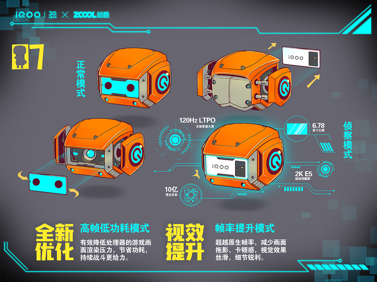 IQOO虚拟形象-吉祥号与祥云号（图ZMjk3Mjg0NTYw） - IP形象 - 站酷设计师阿树_VansWu原创素材 - 站酷ZCOOL