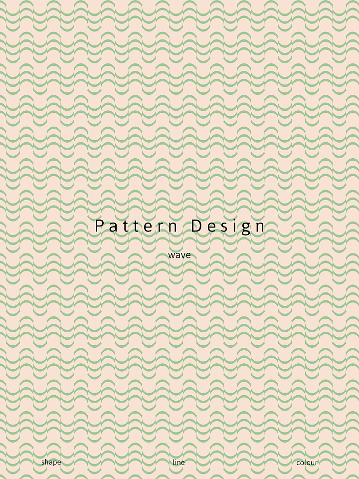 图案设计｜创意立体肌理波纹