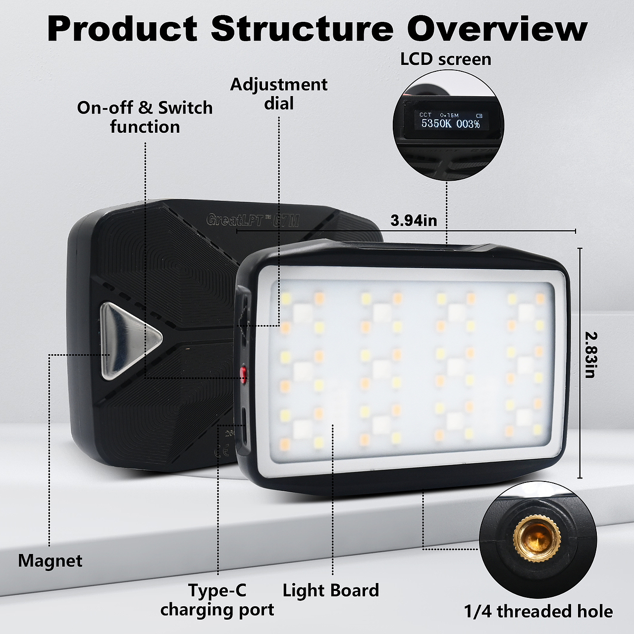 亚马逊-G7mini补光灯