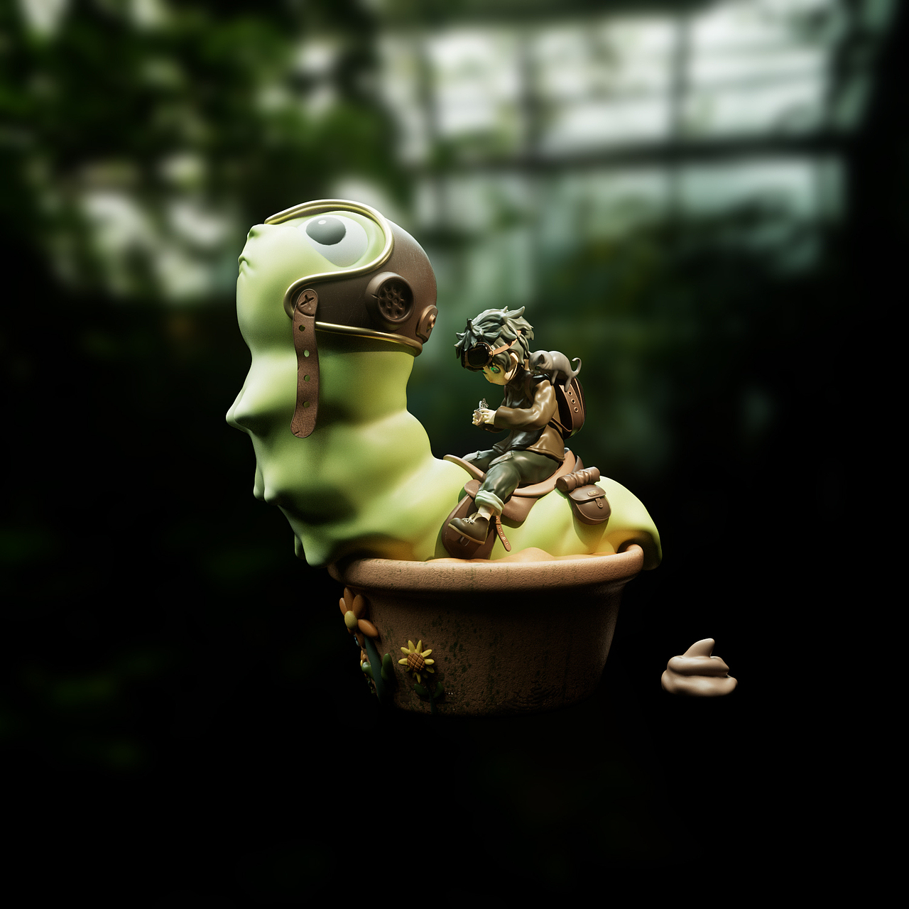 《茸茸的虫虫》（图ZMzYxMzc5MTI4） - 人物/生物 - 站酷设计师Roog原创素材 - 站酷ZCOOL