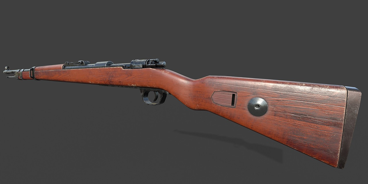 毛瑟步枪98K_吃鸡（图ZMzQxMjU4NTk2） - 机械/交通 - 站酷设计师CG小鱼原创素材 - 站酷ZCOOL