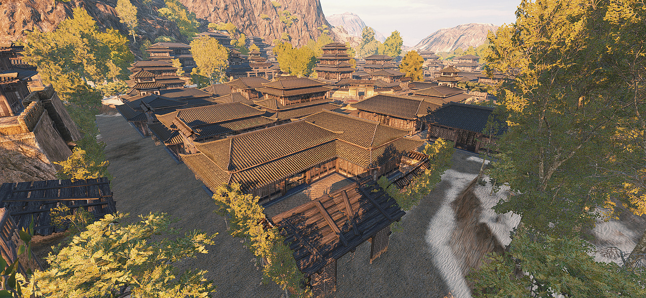 【衣谷三国概念设定】场景地编截图（一）（图ZMzIzOTQ4NjQ0） - 概念设定 - 站酷设计师疾风Shawk原创素材 - 站酷ZCOOL