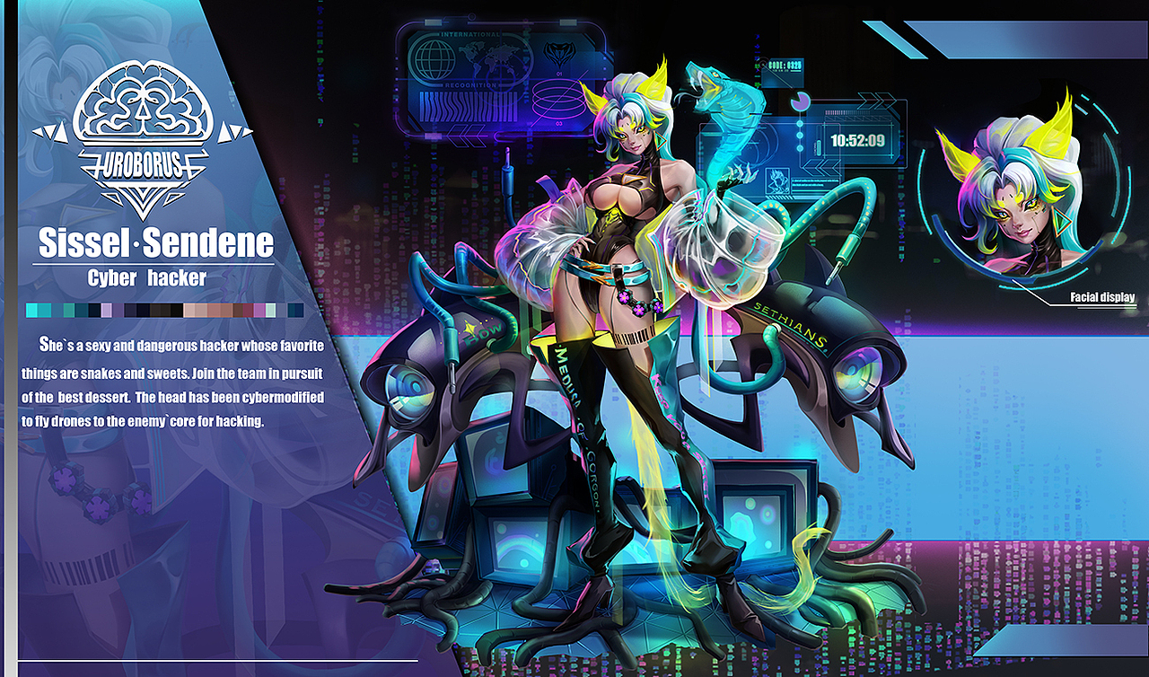 角色立绘设计（厚涂）（图ZMzIyODYxMzk2） - 游戏原画 - 站酷设计师铁皮人CG艺术原创素材 - 站酷ZCOOL