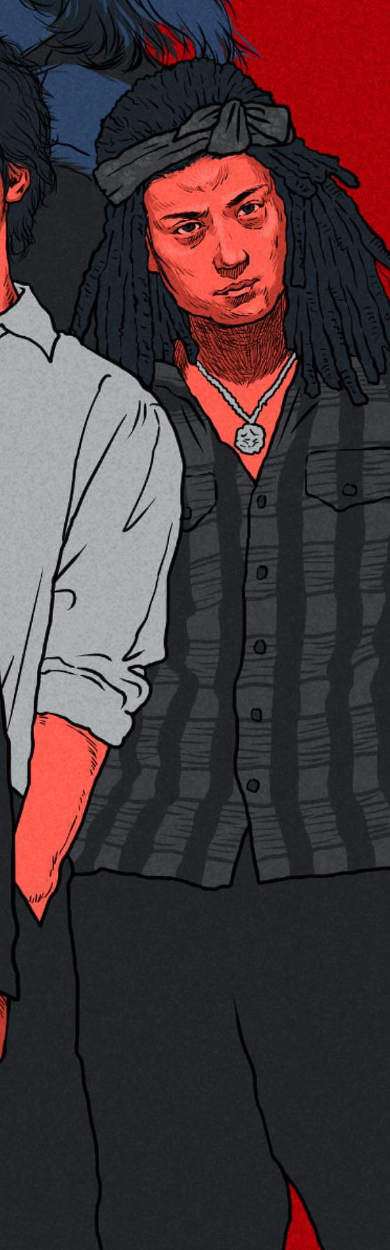 热血高校#插画海报（图ZMzI0NzkxMDQ0） - 创作习作 - 站酷设计师靑玉案原创素材 - 站酷ZCOOL