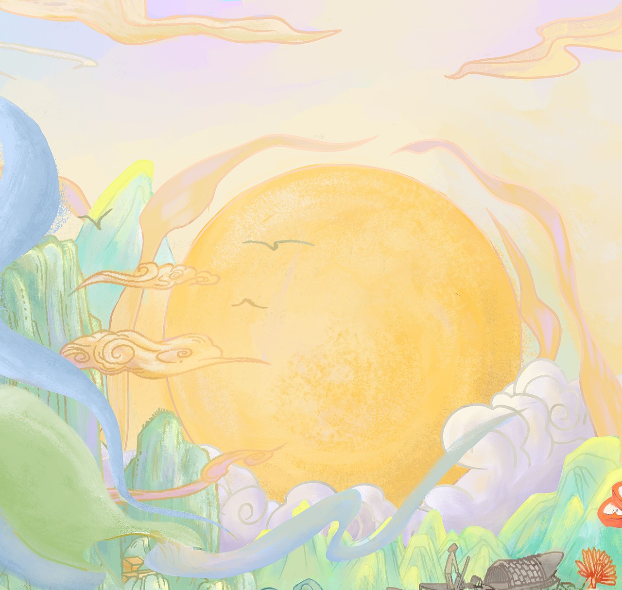 火锅插画（图ZMzU2ODczMDc2） - 商业插画 - 站酷设计师鲤鲤520原创素材 - 站酷ZCOOL