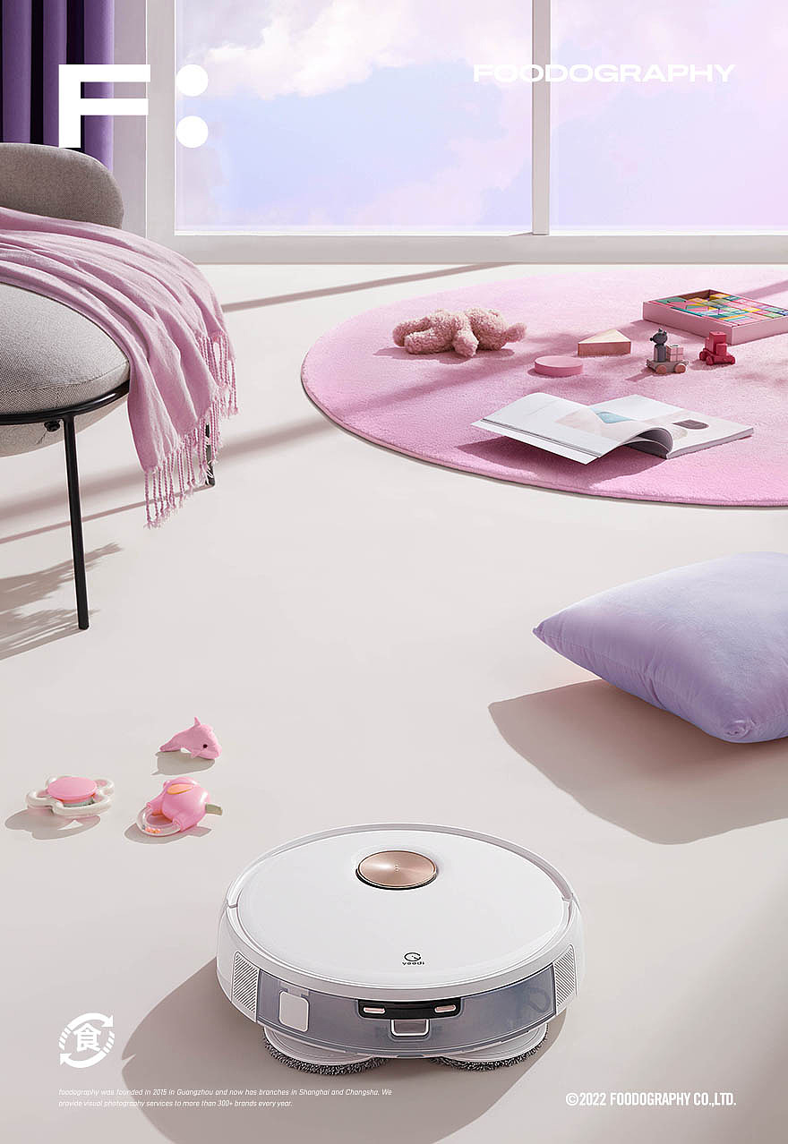 『 平面+视频 』Yeedi扫拖机器人 ✖ foodography