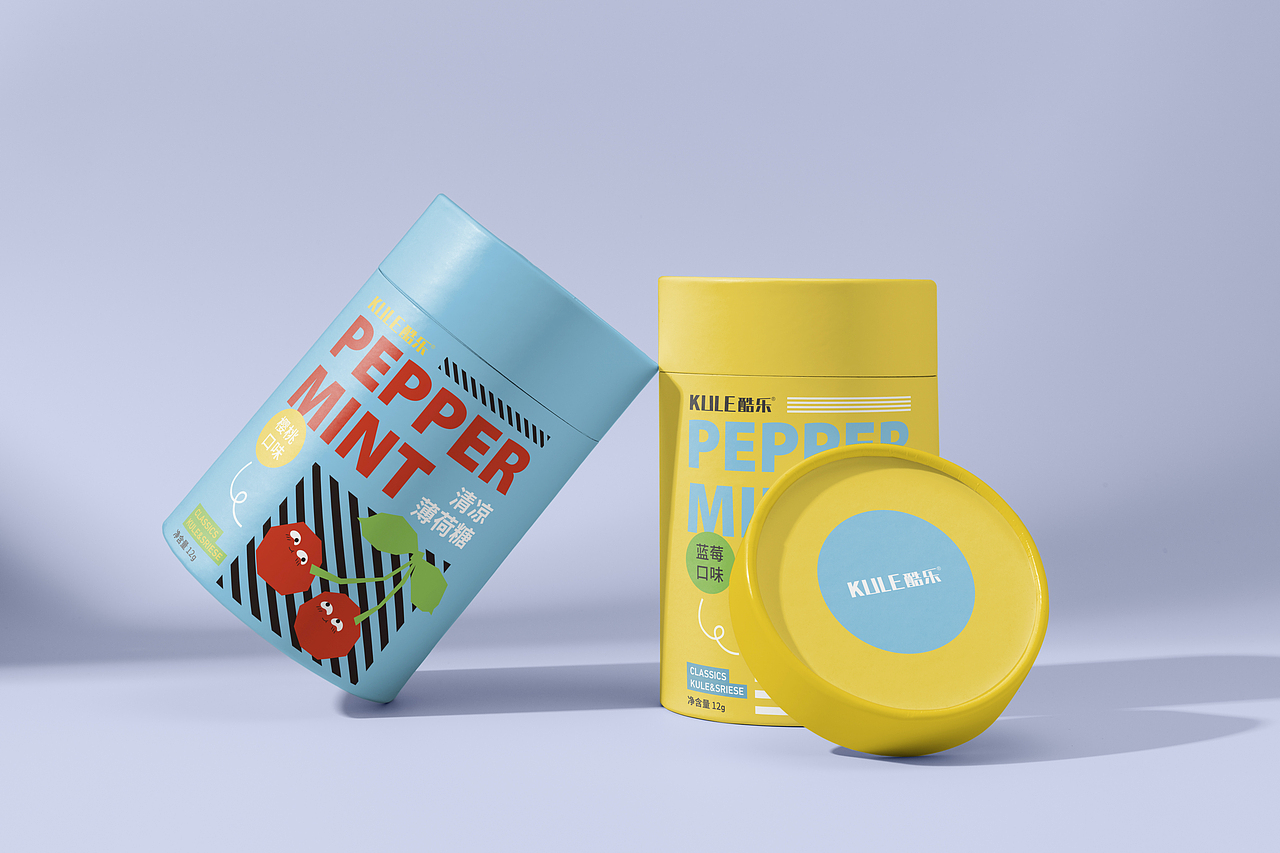 KULE酷乐 × 彤宝 | 水果薄荷糖包装设计（图ZMzYzNzkzNDIw） - 包装 - 站酷设计师彤宝_原创素材 - 站酷ZCOOL