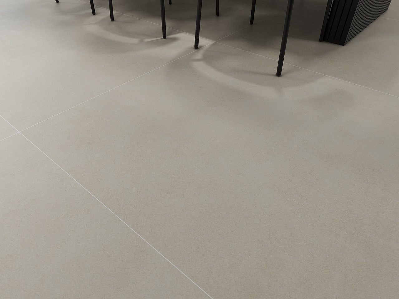 3D空间漫游视频-极简奶油风