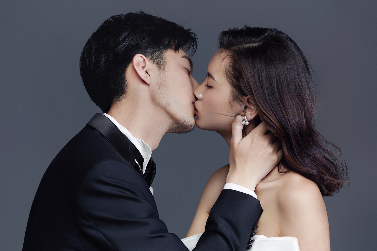 拍到我心坎里的婚纱照,能嗑一辈子的极简风