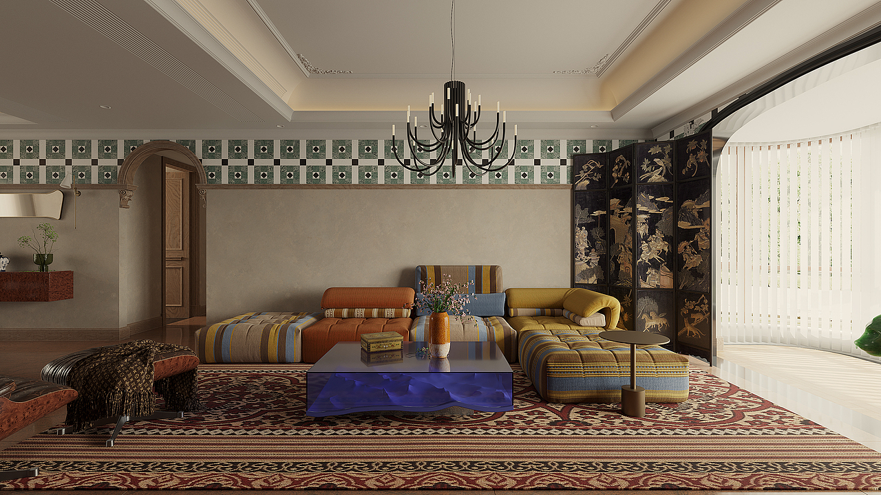 CGI-Sheikh's home（图ZMzExMzk1MTU2） - 家装设计 - 站酷设计师YF秋山原创素材 - 站酷ZCOOL