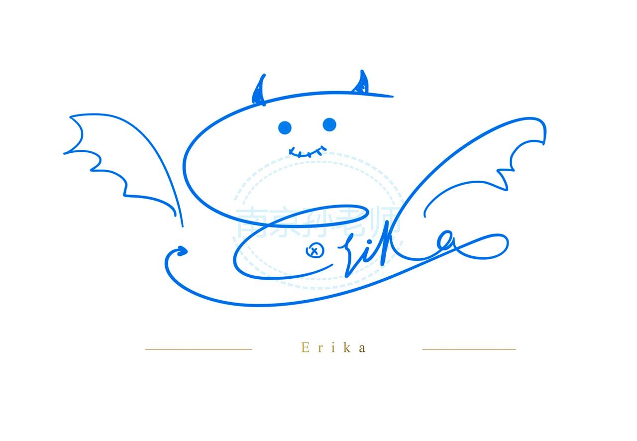 I will design handwritten signature logo