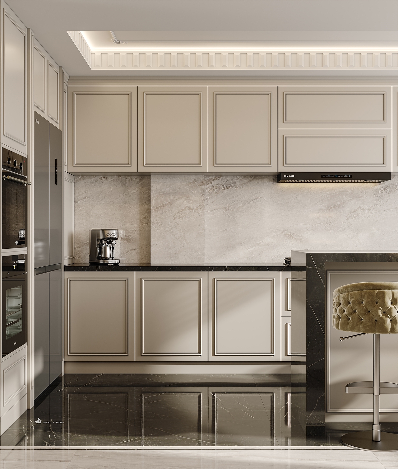 收录客厅现代风格2（图ZMzU4NDE1NDEy） - 家装设计 - 站酷设计师金该效果图官方账原创素材 - 站酷ZCOOL