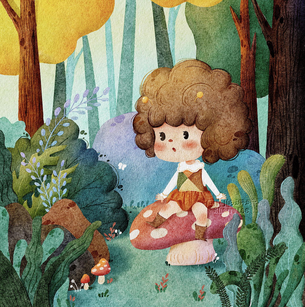 最近练习集锦～（图ZMzUyMjEyODI4） - 儿童插画 - 站酷设计师闪闪的珊珊原创素材 - 站酷ZCOOL