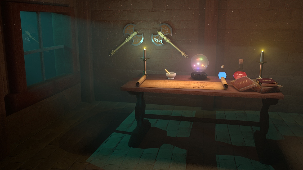 VR场景设计 何文杰