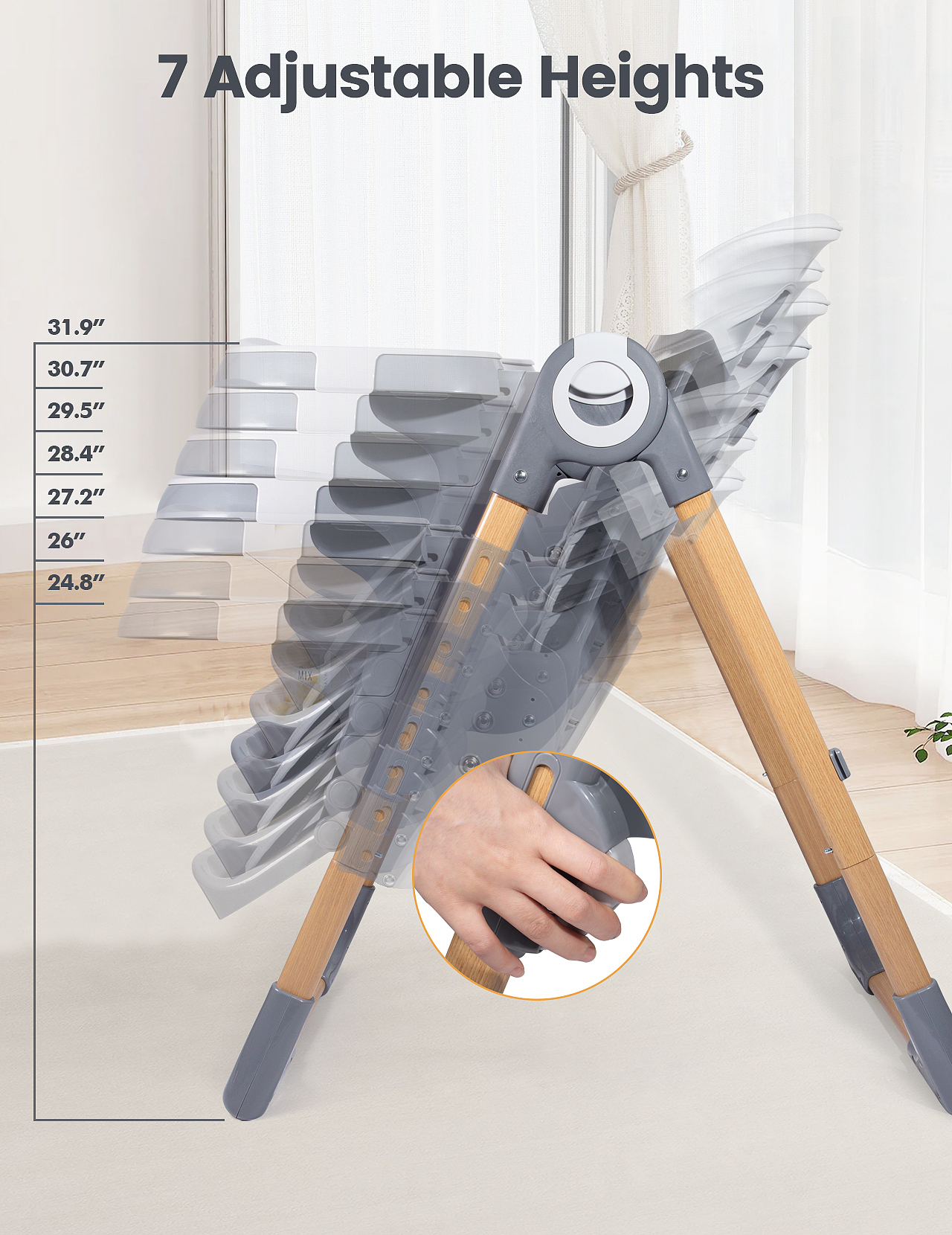 亚马逊电商-婴儿餐车套图